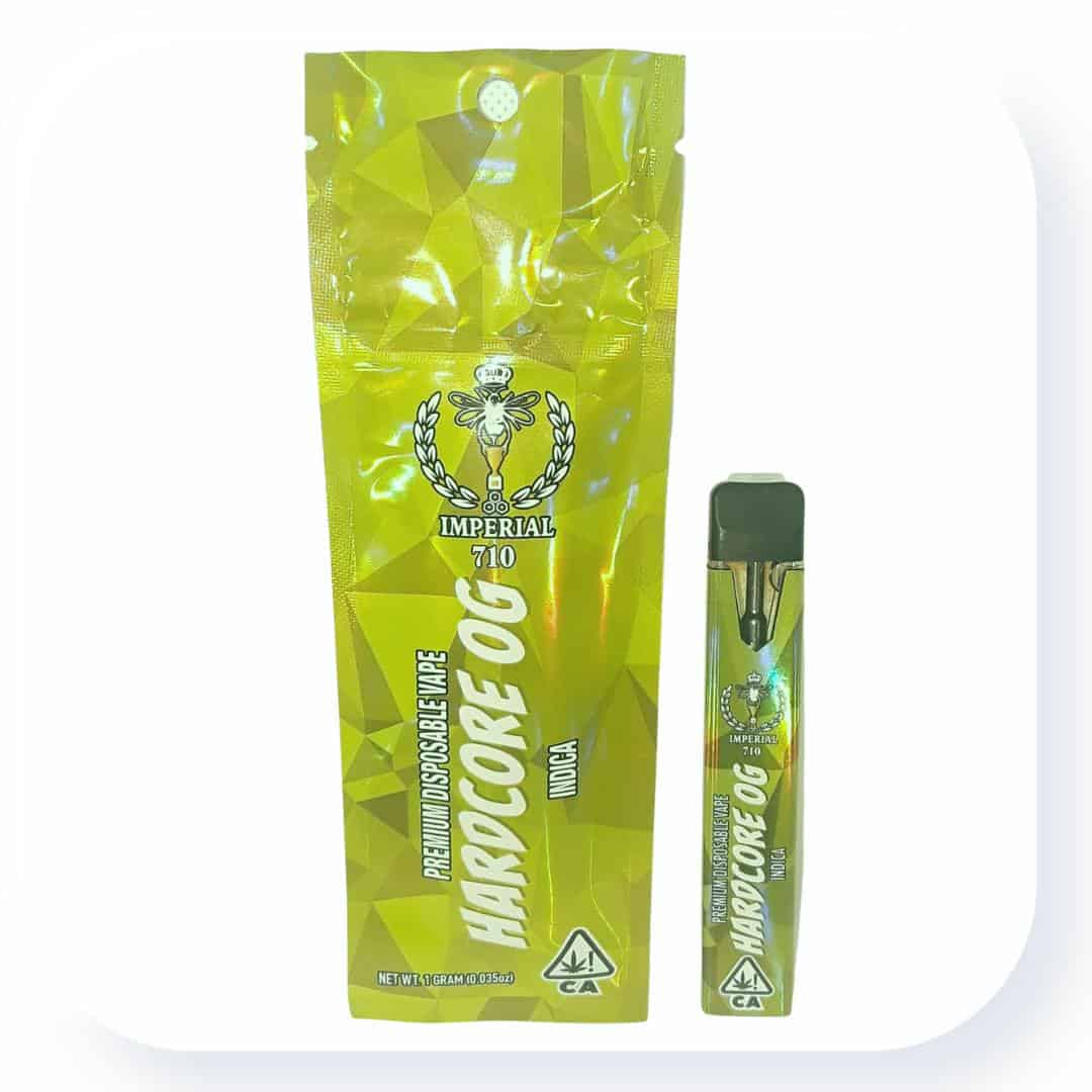 Hardcore OG1.0 g (Indica) Premium Disposable Vape
