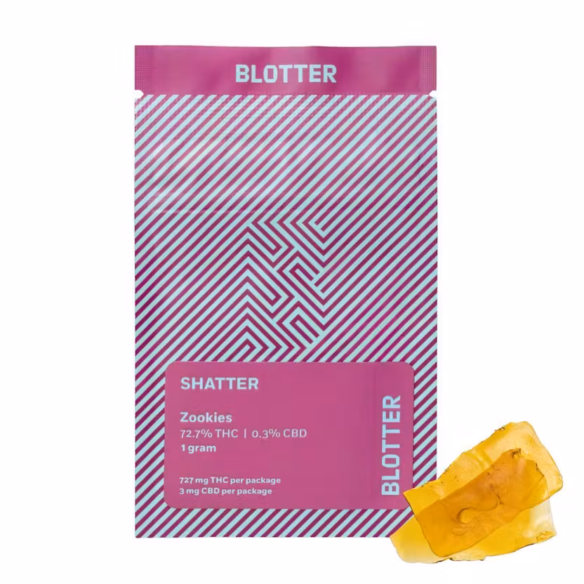 Tahoe OG| Shatter| 1g-Blotter